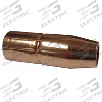 MILLER ELECTRIC Nozzle: M-Series, 1/2 in, Conical, 1/8 in Recess, Copper (MPN 169724). Key specifications — Insulation Type: Self-Insulated; Duty Rating: Standard Duty; Nozzle to Tip Relationship: 1/8 in Recess; For Contact Tip Series: M-Series; Manufacturer Part Number: 169724; Brand: MILLER ELECTRIC.