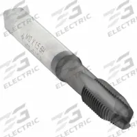 CLEVELAND Spiral Point Tap: M10x1.5 Metric, 6H, 3 Flute, Plug Chamfer, Hardlube Coated Cobalt (MPN C96043)