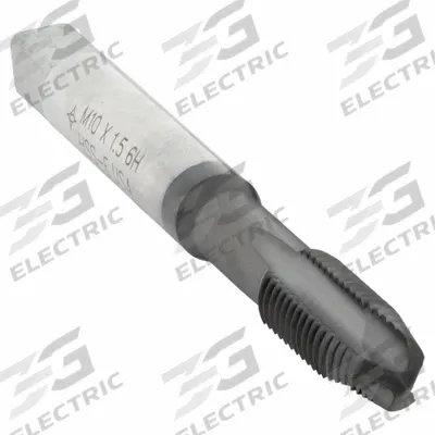 CLEVELAND Spiral Point Tap: M10x1.5 Metric, 6H, 3 Flute, Plug Chamfer - Spiral-Point Taps for Steel & Stainless Steel