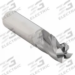 APPROVED VENDOR Square End Mill: Carbide, 4 Flute, 19/32" Mill Dia, 1-1/4" LOC, 3-1/2" OAL (MPN 206-001217)
