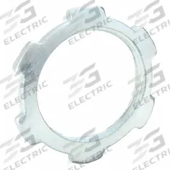 RACO LockNut for Threaded RMC/IMC: 1/2 in Trade Size, Steel, Zinc Plated, IMC/RMC (MPN 1192). Key specifications — For Conduit Type: IMC; Brand: RACO.