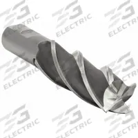 CLEVELAND Square End Mill: High Speed Steel, 4 Flute, 1-1/8" Mill Dia, 4" LOC, 6-1/2" OAL (MPN C33378)