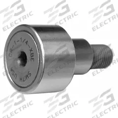 SMITH BEARING Cam Follower: 3 1/4 in Dia, Std, Eccentric, 1 Row, Dbl Sealed, Hex Socket, Flat (MPN CR-3-1/4-XBE). Key specifications — Brand: SMITH BEARING; Duty Type: Standard; System of Measurement: Inch.