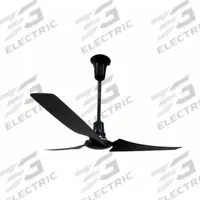 VES-ARTEX Ceiling Fan: 5,797 cfm Airflow, 60 in Blade Dia, Variable Speeds, 120V AC, Single Phase (MPN 102606). Key specifications — Voltage: 120V AC; Light Kit: No; Number of Speeds: Variable; Phase: Single; Current: 0.7 A; Brand: VES-ARTEX.