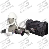 PAPR System: Sentinel XL, Hood, Belt-Mount, XL (MPN S-3000-01). Key specifications — Headgear Type: Hood; Blower Mount: Belt-Mount; Includes: White Head Cover; Size: XL.
