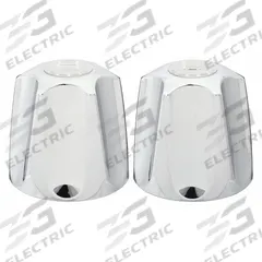 APPROVED VENDOR Shower/Bath Faucet Handles: Compatible Product Type 5PZD2, Chrome Finish, 1 PR (MPN 99-1215). Key specifications — Compatible Product Type: 5PZD2; Brand: APPROVED VENDOR; Product Type: Shower/Bath Faucet Handles; Trim Finish/Color: Chrome.