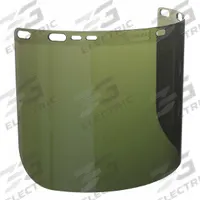 JACKSON SAFETY Face Shield, Shade 3: 15 1/2 in Overall Wd, 8 in Overall Ht, 0.06 in Overall Thick (MPN 26262). Key specifications — Material: Polycarbonate; Brand: JACKSON SAFETY; Compatible Grainger Part Number: 2KFW7.