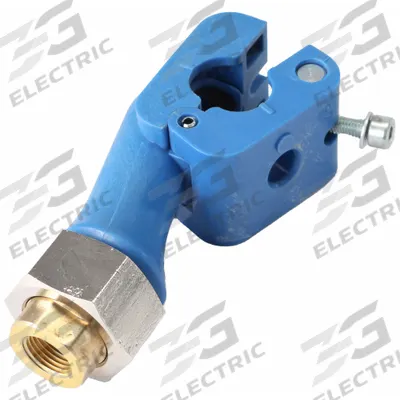 RAPIDAIR Compression Fitting Adapter: 40 mm OD x 1/2 in Pipe Size, Compression x FNPT - Compressed Air System Nylon Compression Fittings