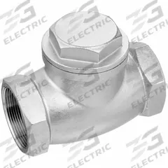 USA INDUSTRIALS Check Valves: Swing, 2-Way, Inline Valve Body, 3/8 in Pipe Size, FNPT x FNPT, Std (MPN ZUSA-VLV-127). Key specifications — Brand: USA INDUSTRIALS.