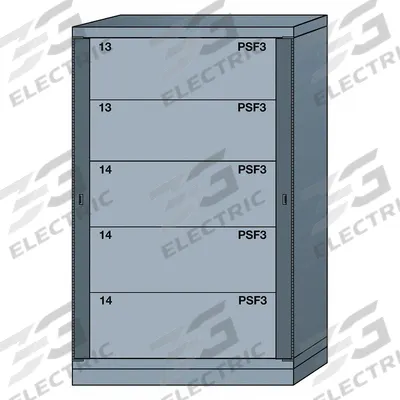 LYON Gear Locker: Padlock Hasp, 5 Weapon Drawers, 59 1/4 in Overall Ht, 36 3/8 in Overall Wd - Weapon Storage Cabinets