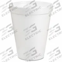 DART Disposable Hot/Cold Cup: 8 oz Capacity, White, Foam, Unwrapped, Patternless, 25 PK (MPN 8J8). Key specifications — attr552470: DART; attr561678: Yes; attr552476: Foam; attr552475: PK; attr552478: No; attr552482: Patternless.