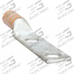 Compression Lug: For 3/0 AWG, Stranded Wire, 3/8 in Stud Size, Long, Copper Barrel (MPN 24C395). Key specifications — Inspection Hole: No; For Wire Type: Stranded; For Wire Sizes: 3/0 AWG; Brand: APPROVED VENDOR; Manufacturer Part Number: 24C395.