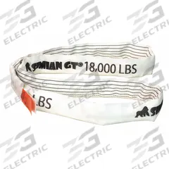 STREN-FLEX SIMIAN GT Round Sling: Type 5, Polyester, Nylon, 4 ft Sling Lg, 1 45/64 in Body Dia (MPN SFERSST6-04). Key specifications — Brand: STREN-FLEX SIMIAN GT.
