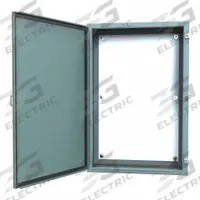 HAMMOND Electrical Enclosure: Steel, 36 in x 24 in x 10 in, NEMA 12/13, w/Panel, Solid Cover, Hinged (MPN 1418L10). Key specifications — Brand: HAMMOND; Closure Method: Clamps; Knockouts: Not Included.