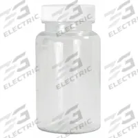 QORPAK Wide Mouth Bottle: PET, 500 mL, 16.9 fl oz, Closure Included, Colorless, 45-400, Polyethylene (MPN PLC-06877). Key specifications — Brand: QORPAK; Graduated: No; Body Color: Colorless.