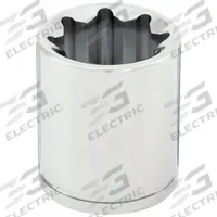 WESTWARD Flex Socket: 1/2 in Drive Size, 13/16 in Socket Size, 8-Point, Std, Chrome (MPN 10E203). Key specifications — attr1204348: WESTWARD; attr1204349: Chrome.