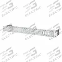 METZ CONNECT Patch Panel: Rack, ABS, 24 Ports, Unequipped (MPN 130A20-00-E). Key specifications — Housing Material: ABS; Includes Connector: Unequipped; Mounting Type: Rack; Product Type: Module Frame; Connector Color: Light Gray; Connection Type: OpDAT Module LC-Duplex OM4.