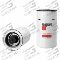 FLEETGUARD Fuel Filter: Spin-On, 9 1/8 in Overall Lg, 4 13/16 in Outside Dia, M93-10 Thread Size (MPN FF63010). Key specifications — attr434022: FLEETGUARD; attr427730: Cellulose; attr1017113: John Deere.
