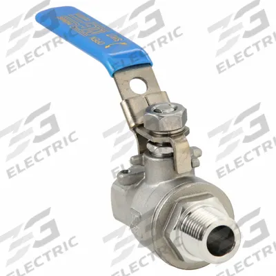 APPROVED VENDOR Manual Two-Way Ball Valve: 1/2 in, 316 Stainless Steel, Straight Valve Body - Stainless Steel Ball Valves