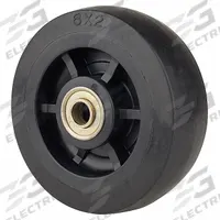 DAYTON Wheel: 6 in Overall Ht, 350 lb Load Capacity, 6 in H x 2 in W, 6 in Overall Lg, Black, W-042. Key specifications — Compatible Grainger Part Number: 4W326; Manufacturer Part Number: W-042; Accessory Type: Wheel.