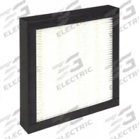 GRAINGER Minipleat Air Filter: 10 in x 10 in x 2 in, Synthetic, Plastic, No Header, MERV 11 (MPN 33E949). Key specifications — Brand: GRAINGER; Frame or Header Material: Plastic; Media Material: Synthetic.