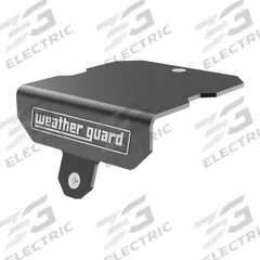 WEATHER GUARD Side Light Bracket: 9 19/32 in Overall Wd, 3 1/2 in Overall Ht, 7 13/16 in Overall Lg (MPN 11919-52-01). Key specifications — For Use With: Headache Racks; Color: Black; Product Type: Side Light Bracket; Compatible with Manufacturer Model Number: 11906-52-01; Material: Aluminum; Brand: WEATHER GUARD.