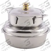 SPRING USA Soup Station: 6 qt Capacity, 13 3/4 in Overall Dia, 11 7/8 in Overall Wd, Lift-Off (MPN 2375-697/6). Key specifications — Manufacturer Part Number: 2375-697/6; Material: Stainless Steel; Product Type: Soup Station; Lid Attachment : Lift-Off; Brand: SPRING USA; NSF Certified: Yes; Color: Gold; Silver.