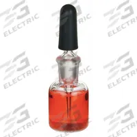 KIMBLE Dropper Bottle: Round, 125 mL, 125 mL, Borosilicate Glass, Colorless, 55 mm Body Dia (MPN 15035-125). Key specifications — Shape: Round; Brand: KIMBLE.