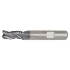 WIDIA HANITA Roughing End Mill: Carbide, AlTiN Coated, 3 Flute, 8 mm Mill Dia, 16 mm LOC, 63 mm OAL (MPN DQ1308003W)