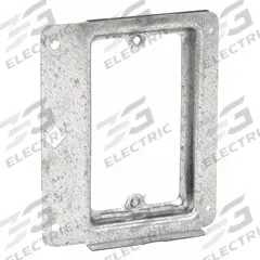 B-LINE BY EATON Communication Mounting Bracket: Steel, Silver, For 1 Gangs, 3.75 in Overall Dp (MPN BB15). Key specifications — Brand: B-LINE BY EATON; For Number of Gangs: 1; Accessory Type: Box Support Bracket; Color: Silver; Material: Steel.