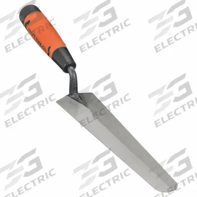 KRAFT TOOL Duck Bill Trowel: Blade Material Steel, Blade Shape Round, 2 in Blade Wd - Duck Bill Trowels