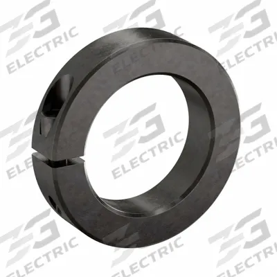 RULAND MANUFACTURING Shaft Collar: 1-Piece, Inch, Round, Clamp-On, 2 9/16 in Bore Dia - Steel Shaft Collars