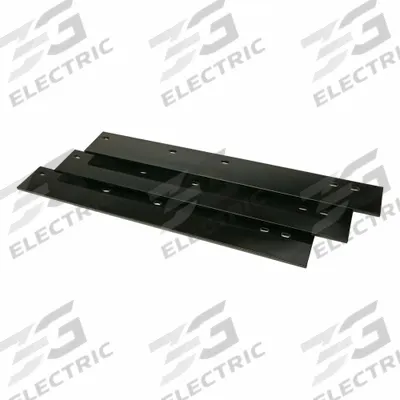 FISHER Cutting Edge: Cutting Edge, Carbide, Black, Snow Plow, 822PE8 - Blade Edges & Kits