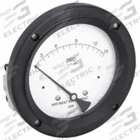 MIDWEST INSTRUMENT Differential Pressure Gauge: Back, 1/4 in NPT Female, Model 142, 4 1/2 in Dial (MPN 142-SC-00-OO-15P). Key specifications — Sensor Type: Diaphragm; Series: Model 142; Housing Material: 316 Stainless Steel; Certificate of Calibration: Not Included.