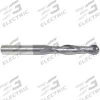 APPROVED VENDOR Ball End Mill: Carbide, AlTiN Coated, 2 Flute, 7/16" Mill Dia, 3" LOC, 6" OAL (MPN 227-001053)