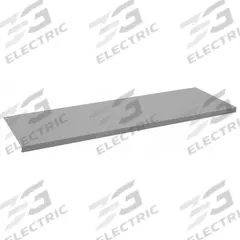 TENNSCO Workbench Shelf: 60 in Overall Wd, 30 in Overall Dp, Gray, Steel, Includes Mounting Hardware (MPN FS-3060). Key specifications — Includes Mounting Hardware: Yes; Color: Gray.