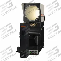MITUTOYO Optical Comparator: Horizontal, Erect Image, 17.7 in x 5.7 in Table Size, 10X (MPN 172-868-11A-QM-OPT). Key specifications — attr1183445: Erect Image; attr1183446: 17.7 in x 5.7 in; attr1183447: 10X; attr1183448: 14 in; attr1183450: 10 in; attr1183451: 6 in; attr1183467: MITUTOYO.
