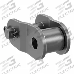 TSUBAKI Offset Link: Offset, Single Strand, 12B, 3/4 in Pitch, 61/64 in Chain Overall Wd, Steel (MPN RS12BOL). Key specifications — Brand: TSUBAKI.