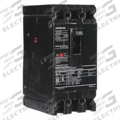 SIEMENS Molded Case Circuit Breaker: 20 A Amps, 42kA at 480V AC, Fixed, Load Side Lug, ABC, HED4 (MPN HED43B020). Key specifications — Phase Connection: ABC; Instantaneous Trip: Fixed; Terminal Connection: Load Side Lug; Series: HED4; Max. AIR Rating: 42kA at 480V AC.
