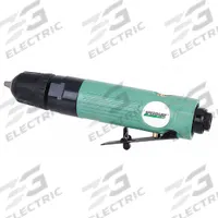 SPEEDAIRE Air-Powered Drill: 1/4 in Chuck, 2,600 RPM, 0.5 hp, Keyless, 1 3/32 in Side to Center (MPN 21AA77). Key specifications — attr1320665: SPEEDAIRE.