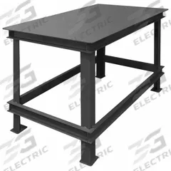 DURHAM MFG Work Table: Fixed Ht, Steel, 72 in x 36 in, 14,000 lb Overall Load Capacity, Steel (MPN HWBMT-367224-95). Key specifications — Brand: DURHAM MFG; Unit Type: Not Expandable or Modular.