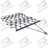 WESTWARD Heavy Duty Drag Harrow: Heavy Duty Drag Harrow, 4 ft Wd, 5 ft Lg, 36 Tines, Steel (MPN 46V236). Key specifications — Product Type: Heavy Duty Drag Harrow.