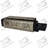 CLEVELAND VIBRATOR CO. Piston Vibrator: End Mount, 11,000 vpm, 400 lb, 5.0 cfm @ 60 psi, 1/4 in NPT (MPN 2210100). Key specifications — attr671302: 2210100; attr671308: CLEVELAND VIBRATOR CO..