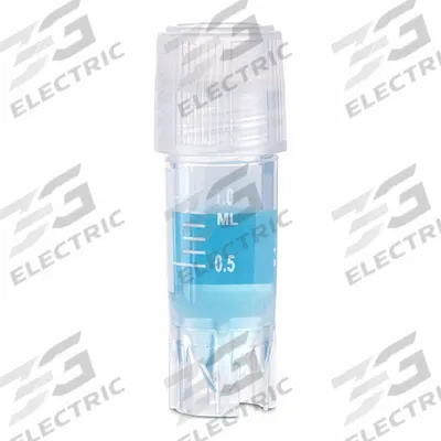 APPROVED VENDOR Cryogenic Vial: Cryogenic, Polypropylene, 1 mL, 12.2 mm Body Dia, Sterile - Plastic Cryogenic Vials