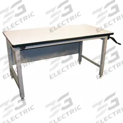 PRO-LINE Workbench: Adj Ht, Laminate, 72 in x 30 in, 750 lb Overall Load Capacity, Blue (MPN ELH7230C-A31). Key specifications — Brand: PRO-LINE.