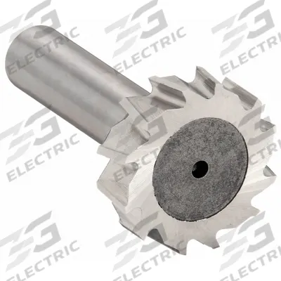 KEO Standard Keyseat Cutter: High Speed Steel, Staggered Tooth, 1-1/4" Dia - Fast-Cutting High-Speed Steel Keyseat Milling Cutters