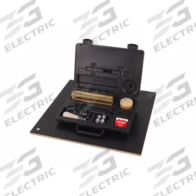 ALLPAX Gasket Cutter Kit: 27 Pieces, Metric, 1/4 in Min Cutting Dia - Extension-Style Gasket Cutters