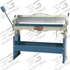 BAILEIGH INDUSTRIAL Sheet Metal Brake: Hand Lever : Top Edge Actuation + Finger, Angle Gauge, Steel (MPN BB-4816). Key specifications — attr67203: Top Edge; attr67184: BAILEIGH INDUSTRIAL; attr67188: BB-4816; attr67191: Hand Lever.