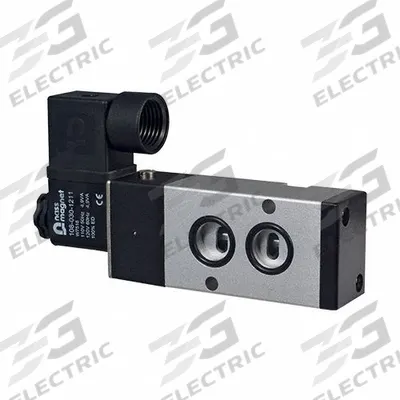 NAMUR Soleniod Valve: NMR1, Single Solenoid, 110V AC, 4 Ports, 1/4 in NPT Inlet - Bonomi NMR Series Solenoid Valves