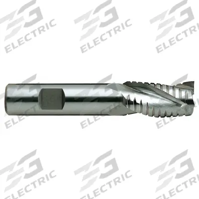 YG-1 Roughing End Mill: Cobalt, TiCN Coated, 6 Flute, 1-1/2" Mill Dia, 2" LOC - General Purpose Cobalt Roughing End Mills